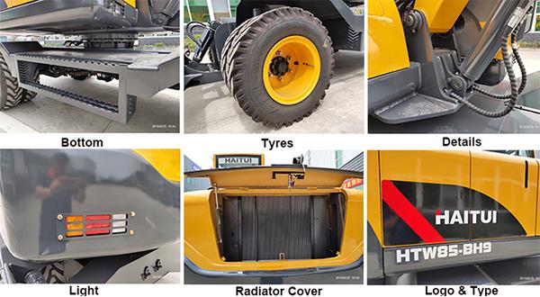 wheeled excavator details 2