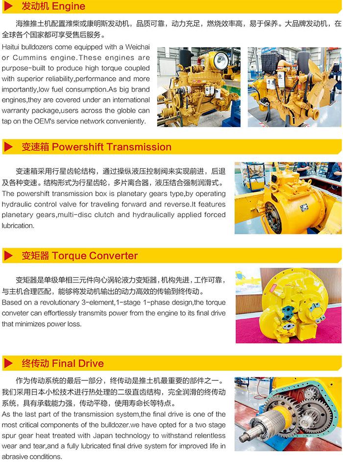 Power shift crawler bulldozer  (7)