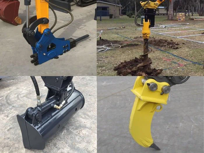 mini excavator attachments