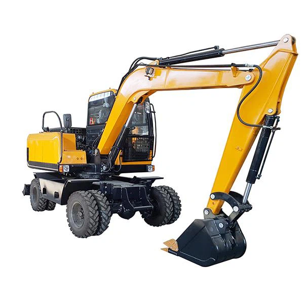 7 ton wheel excavator HEW75 (3)
