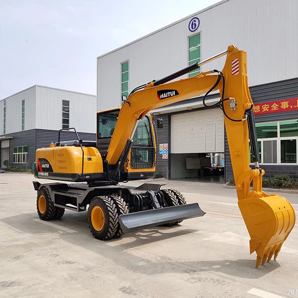8ton wheel excavator 3