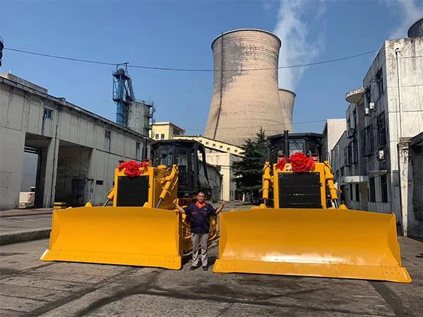 2 Units HD22 Bulldozer Delivered To Power Plant In Henan Province